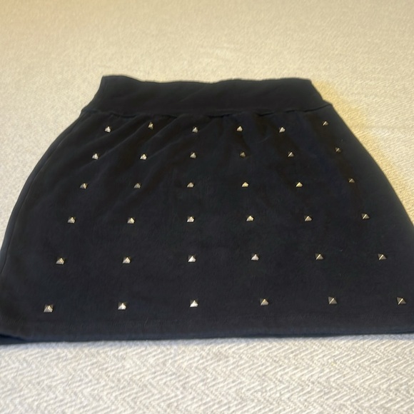 Talula Black Studded Mini Skirt.  Size Medium - Picture 2 of 7
